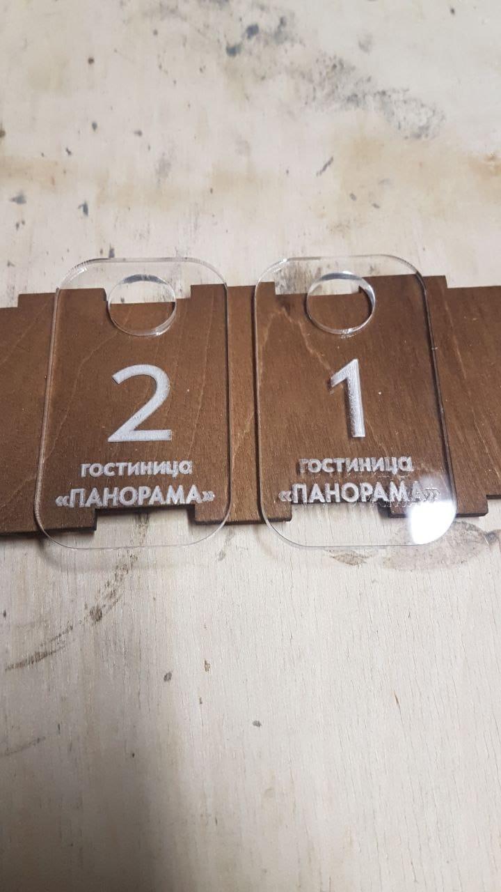 Номерки для гардеробов — пример 4
