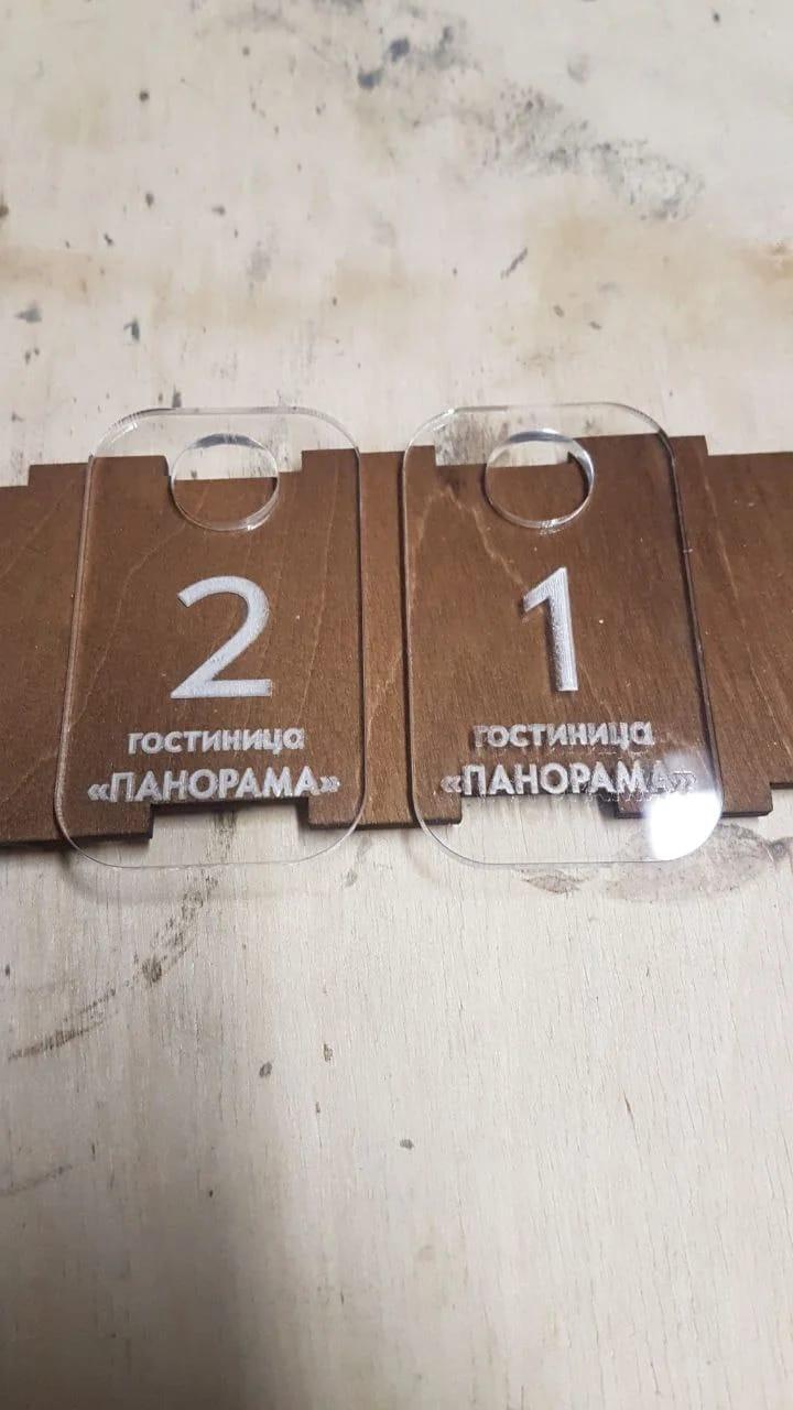 Номерки для гардеробов — пример 6